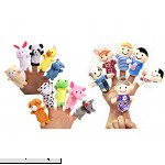 Astra Gourmet Farm Animals Finger Puppets & Family Puppets 16pcs Baby Story Puppet Toys Mini Plush Toys Soft Velvet Dolls Props Toys  B07M8Z25SZ